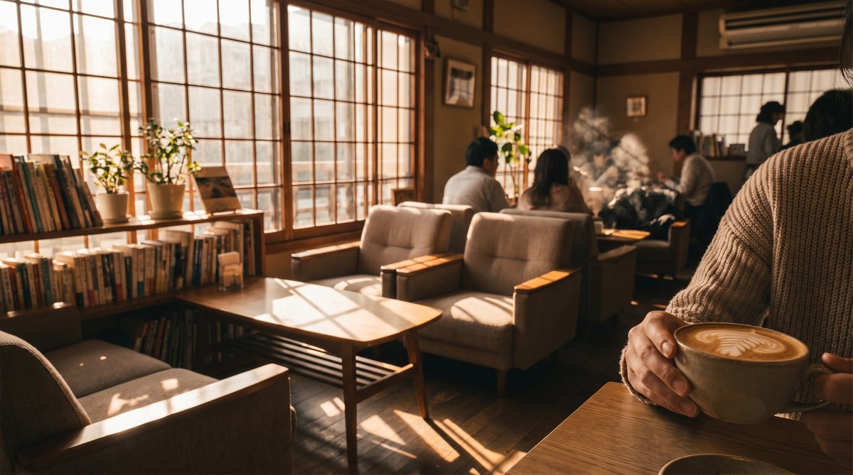 蘑菇视频咖啡馆探店生活视频